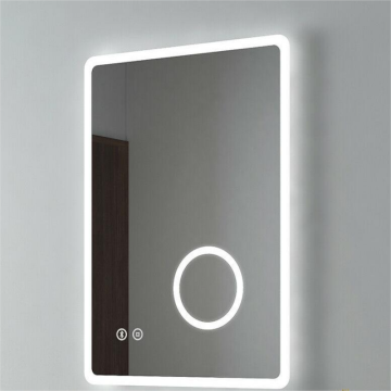 Wholesale LED Mirror Bathroom Wall Mirror with LED Lights, Shaver Socket, and Magnifier