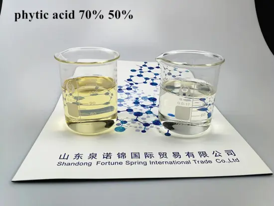 phytic acid for metal surface cleaning solution