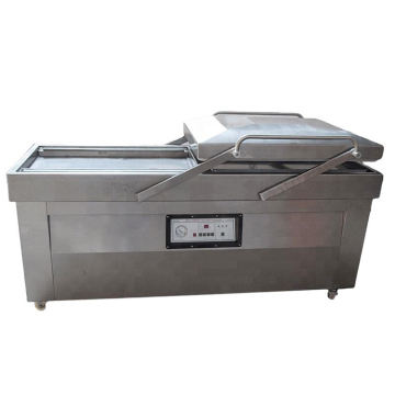 Double Chamber Nitrogen Stand Type External Industrial Brick Shape Vacuum Skin Packaging Machine