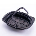 Small Disposable Microwave Plastic Roast Chicken Box Handle