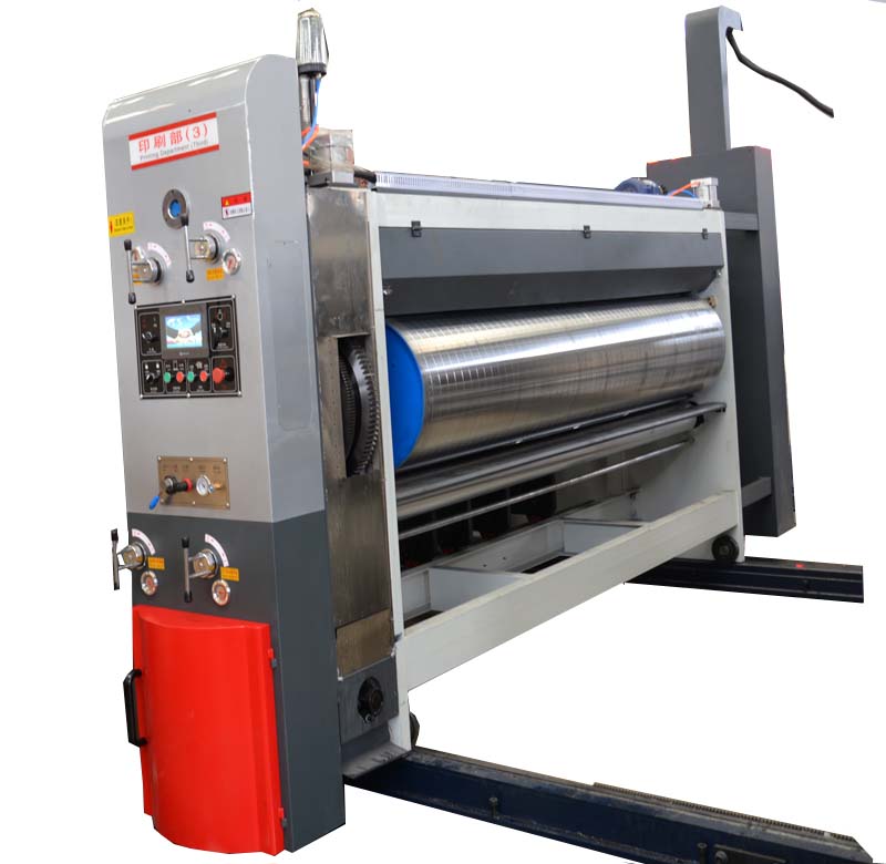 automatic many color printing slotting die-cutting