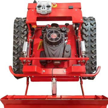 CE Certified 540mm Remote Control Crawler Electric Lawn Mower with Snowboard