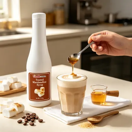 Premium Toasted marshmallow-flavored syrup