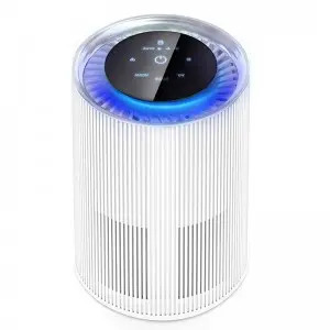 HEPA Air Purifier: Auto Sleep Mode, Low Noise