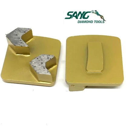 Redi Lock Diamond Floor Grinding Metal Bond Disc Pad for Husqvarna Grinders