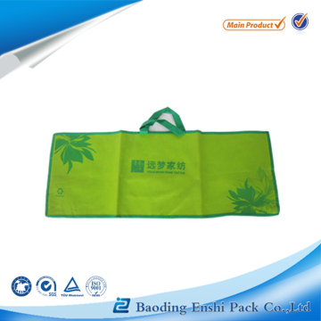 accept customized recyclable non- woven PVC pillow bag