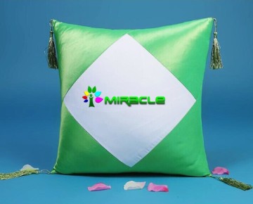 Sublimation Diamond Shape Pillow Cover,Blank Pillow Case - Light Green