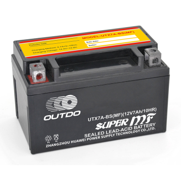 UTX7A-BS MF Regulated Activated Lead Acid Motorcycle battery