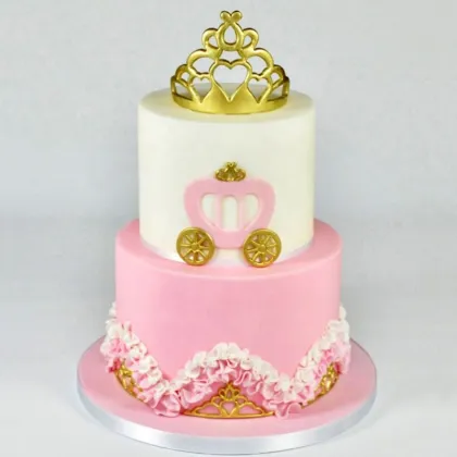 Pumpkin Carriage Cookie Cutter: Cinderella Cake Decorating Mold