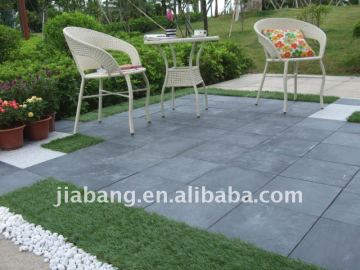 Artificial grass interlocking tile with PE base--G001