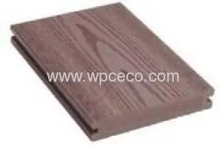 140x25mm Anti-uv Outdoor Wpc Solid Decking 