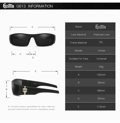 Trendy Casino Gangster Style Hip Hop Sunglasses 2024 - GCOTX West Coast Polarized Sun Glasses G613