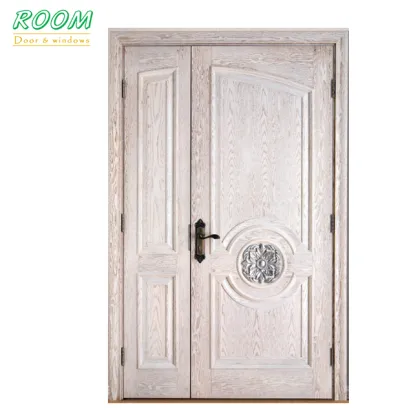 Villa Entrance Wood Swing Entry Door