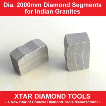2mtr Diamond Segments for Indian Granite