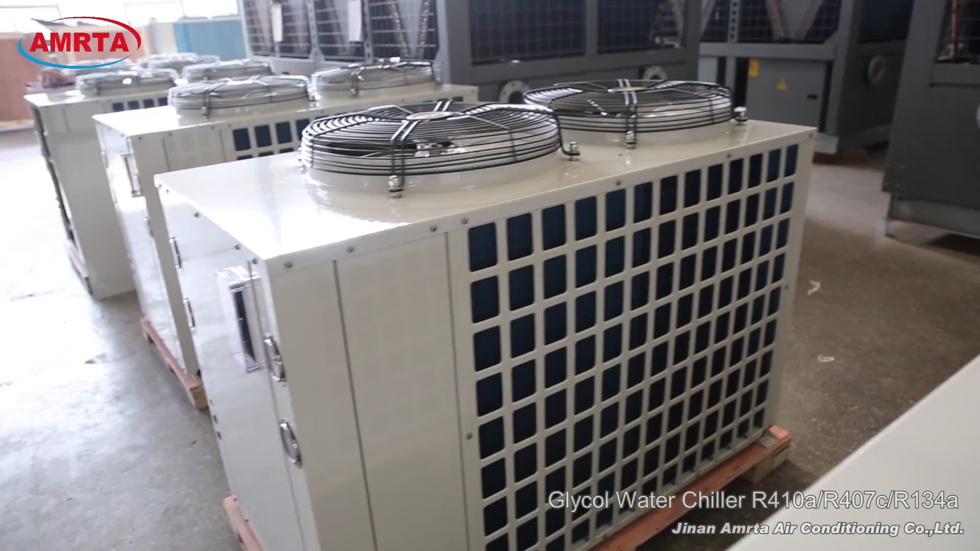 Mini Air Source Heat Pump AC System