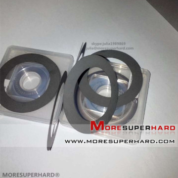 Super-thin resin bond diamond cutting discs