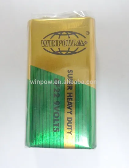 9v 6f22 heavy duty battery