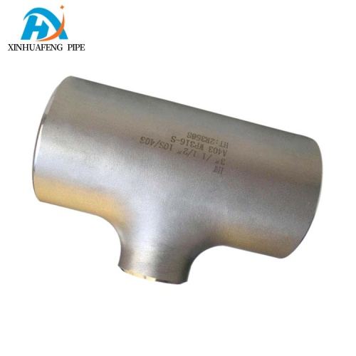 Carbon Steel Reducer Tee Pipe Tee with Coating
