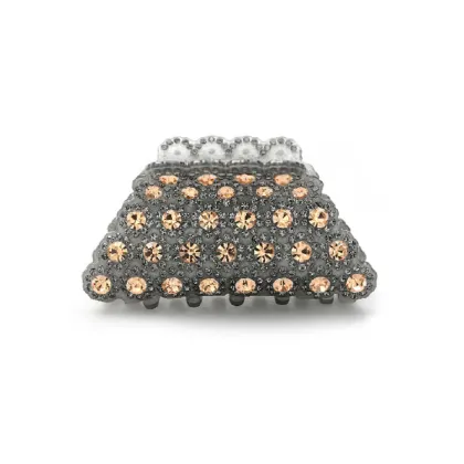 Carlier Trendy Acrylic Hair Claw with Auden Rhinstone Jewelry Accessories for Woman Costume Jewellery Love