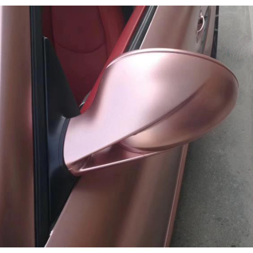 Matte Metallic Rose Gold Car Vinyl