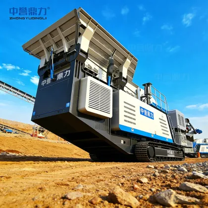 Mobile Screening Unit with Vibrating Technology