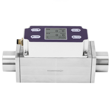 Micro Thermal Gas Mass Flow Meter for Compressed Air and Various Gases (Oxygen, Hydrogen, Helium, Methane, Propane)