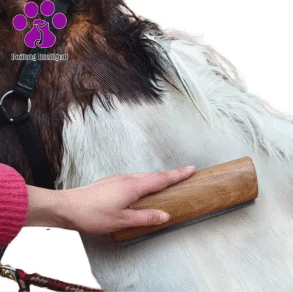 Natural Wood Horse Sweat Scraper for Grooming Needs