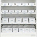Caixa de armazenamento de suprimentos médicos espessada