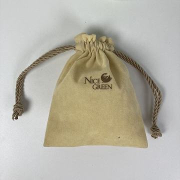 Bolso de tela de bolsillo de lino pequeño