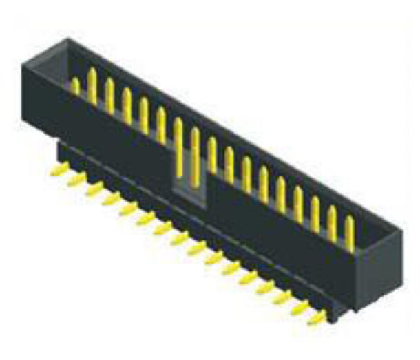 1.27*2.54 mm encabezado de caja SMT H = 5.90 Conector