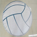 White Christmas Circular Beach Towel