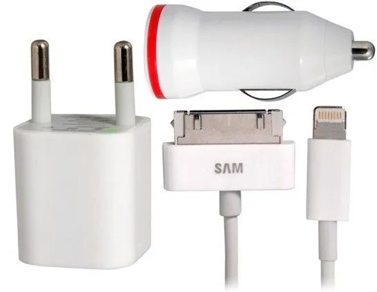 50hz / 60hz Laptop Keyboard Eu Standard Power Adapter , Usb Car Charger , Data Cable