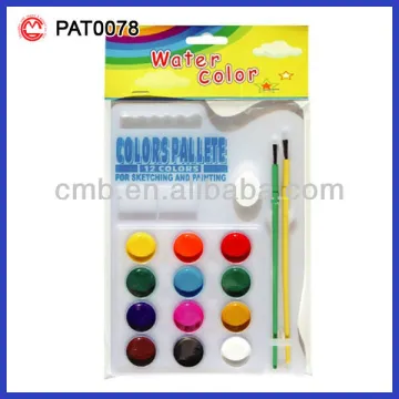 SCHOOL PAINT WITH PAINT PALETTE AND BRUSH