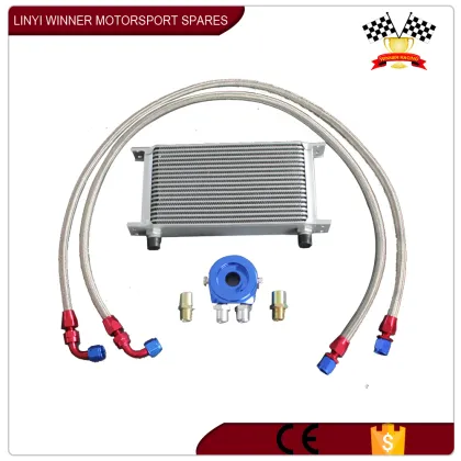 chinese golden supplier 10 rows universal racing transmission oil cooler