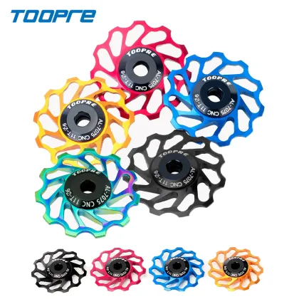TOOPRE 11T MTB Rear Derailleur Ceramic Bearing Pulley Repair Kit for Shimano & SRAM