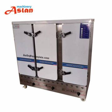 Gas Heating Sausage Rice Steaming Machine Cabinet
