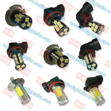 H10 H8 led fog lamp,H9 9005 led fog light,7440 7443 led car bulb
