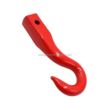 Trail Tow Hook with Latch: U.S. Type Forged Trailer Hook and Tongue Piece for Car Tow Hook