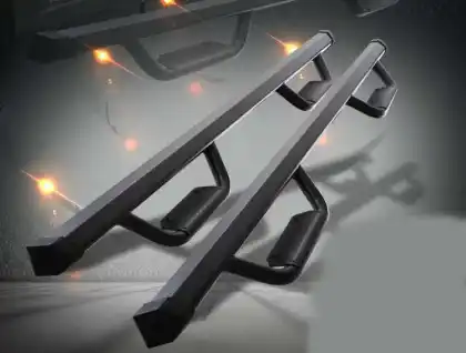 4X4 Accessories Side Step Running Board For 2019-2021 Silverado/Sierra 1500 Crew Cab 3" Drop