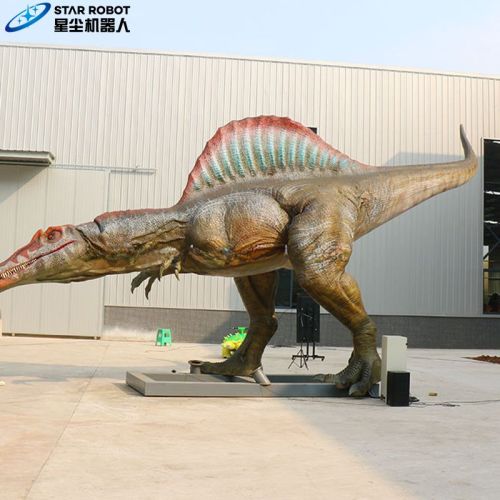 Model Dinosaurus Animatronik Spinosaurus Seukuran Hidup