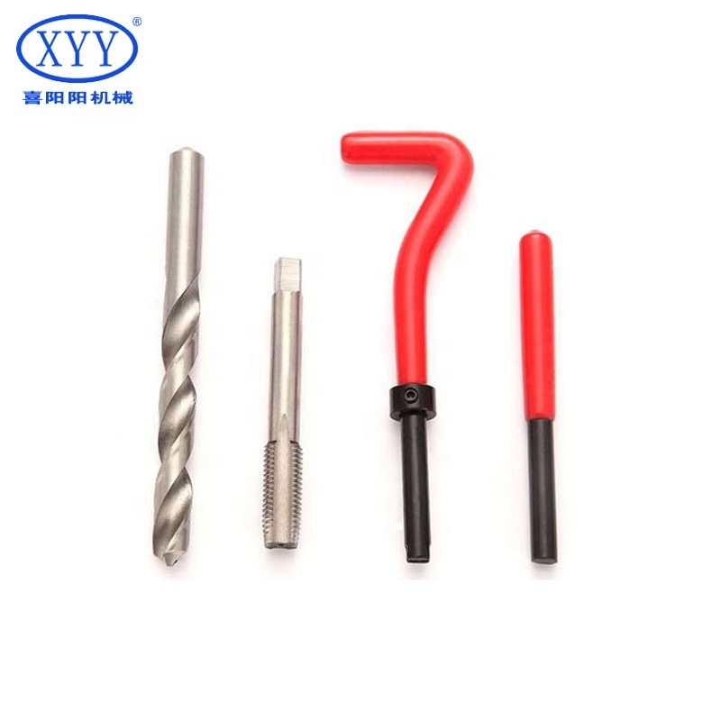 304SUS Thread Repair Insert Kit 25pcs Iron Stainless Hand Tools Including Socket Wrench Tap Customizable Dimensions Finish OEM