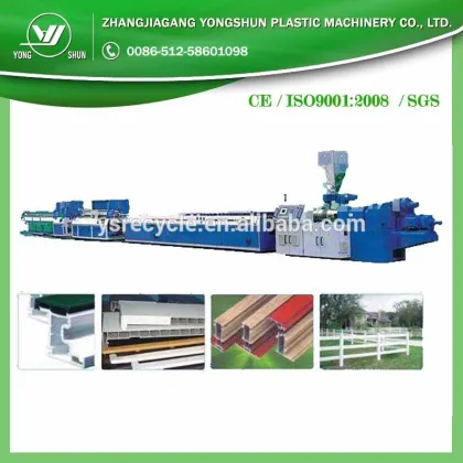 LIANSHUN machinery High technology PVC profile shanghai jwell making machine