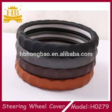 Special new pvc with hole steering wheel cover for car