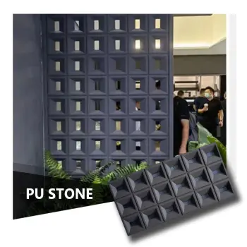 Wholesale PU Polyurethane Faux Stone Veneer for Exterior Wall Panels