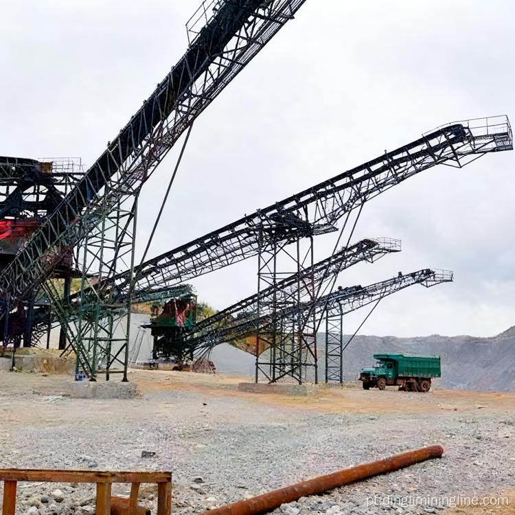 Solução completa de mineração para processamento de minério metálico