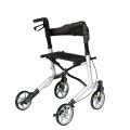 Ayuda para caminar aluminio Rollador plegable ligero Walker