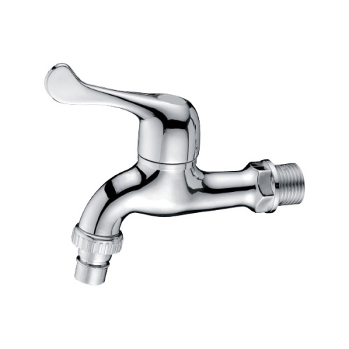 Chrome plating cross handle modern stylish kitchen faucet