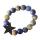 Natural Stone Beads Stretch Ring Gemstone Quartz Tiger eye Amethyst 4mm Round Beaded Handmade Charm Ring Fashion Elastic Rings