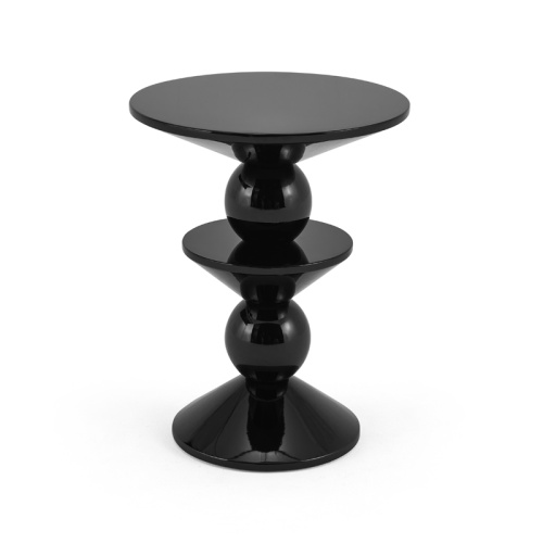 New Style Furniture Table Home Design Classical Exquisite Wonderful Design Black Side Table Factory