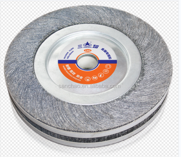 Heterotypic Flap Wheels for Stainless Steel - Custom Abrasive Flap Wheels with Sand Paper Options